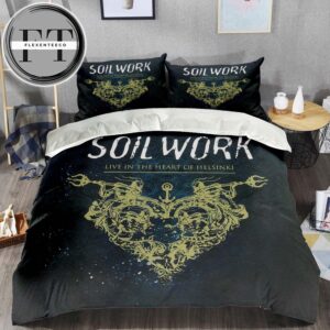 Soilwork Live In The Heart Of Helsinki Album Cover Bedding Set
