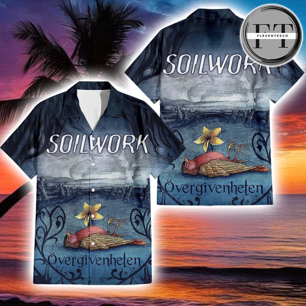 Soilwork Overgivenheten Album Cover 2025 Hawainn T-Shirt Soilwork Overgivenheten Album Cover 2025 Hawainn T-Shirt