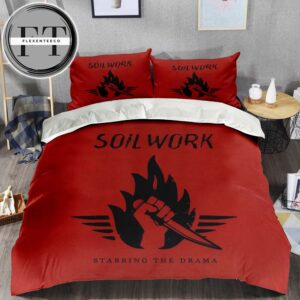 Soilwork Stabbing The Drama Album Cover Bedding Set