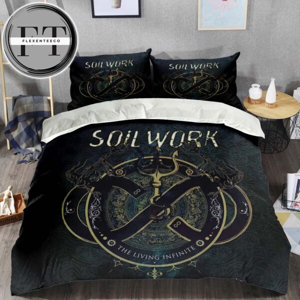 Soilwork The Living Infinite Album Cover Bedding Set