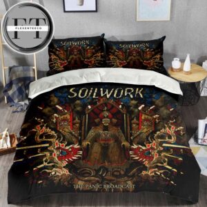 Soilwork The Panic Broadcast Album Cover Bedding Set