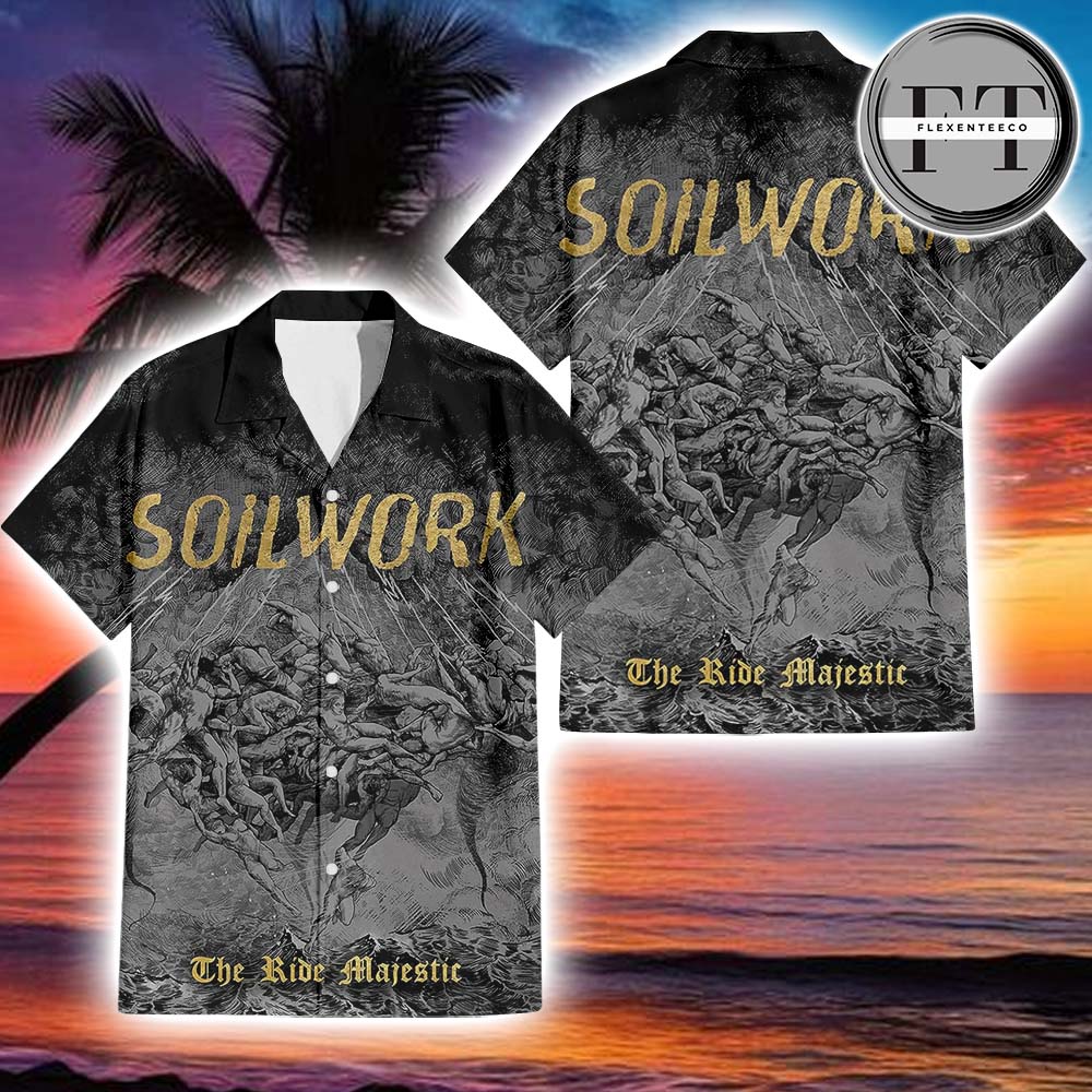 Soilwork The Ride Majestic Album Cover 2025 Hawainn T-Shirt Soilwork The Ride Majestic Album Cover 2025 Hawainn T-Shirt