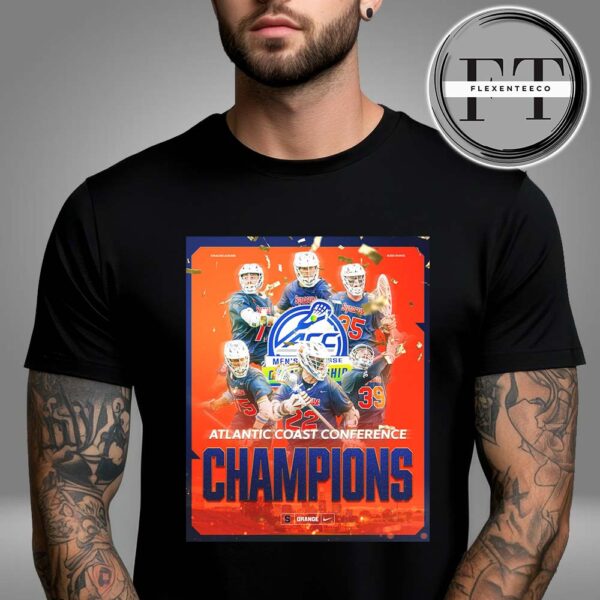 Syracuse Orange Men’s Lacrosse Is The Atlantic Coast Conference Champions 2025 Unisex T-Shirt