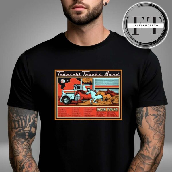 Tedeschi Trucks Band 2025 Tour Schedule Unisex T-Shirt