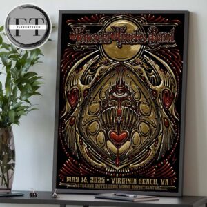 Tedeschi Trucks Band At Veterans United Home Loans Amphitheater In Virginia Beach VA On May 16 2025 Home Decor Poster Canvas