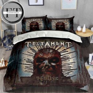 Testament Demonic Album Cover Bedding Set