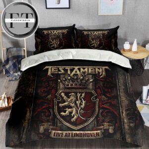 Testament Live At Eindhoven Album Cover Bedding Set