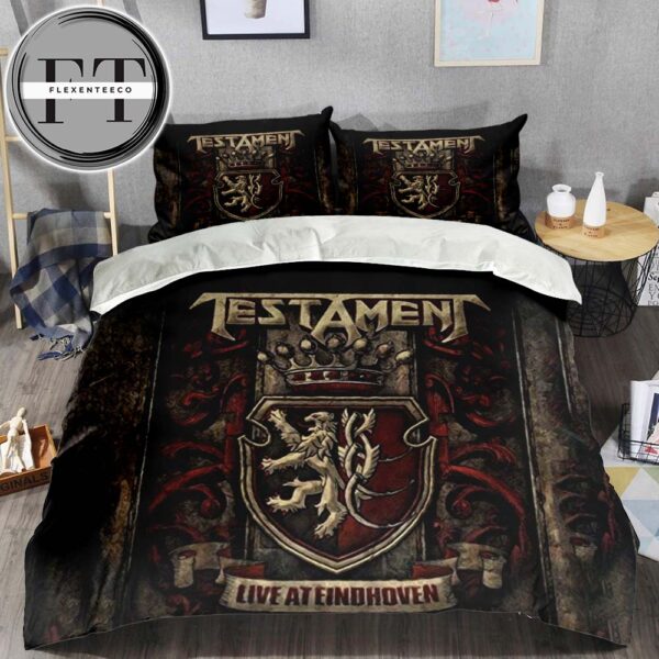 Testament Live At Eindhoven Album Cover Bedding Set