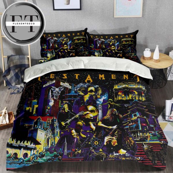 Testament The Formation Of Damnation Album Cover Bedding Set