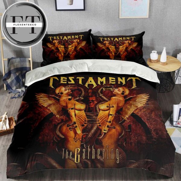 Testament The Gathering Album Cover Bedding Set