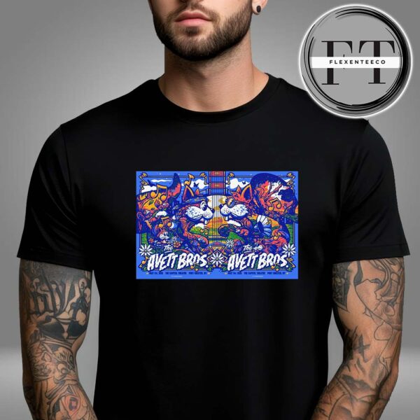 The Avett Bros Music Show At The Capitol Theatre In Port Chester NY On May 2-3 2025 Unisex T-Shirt
