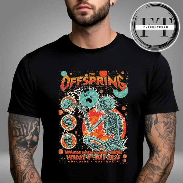 The Offspring At Adelaide Entertainment Centre In Adelaide Australia On May 4 2025 Unisex T-Shirt