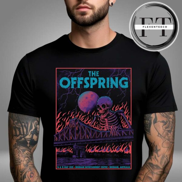 The Offspring At Brisbane Entertainment Centre In Brisbane Australia On May 14-15 2025 Unisex T-Shirt
