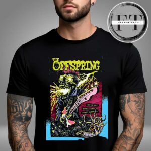 The Offspring At Quidos Bank Arena In Sydney Australia On May 11 2025 Supercharged Worldwide Tour Unisex T-Shirt