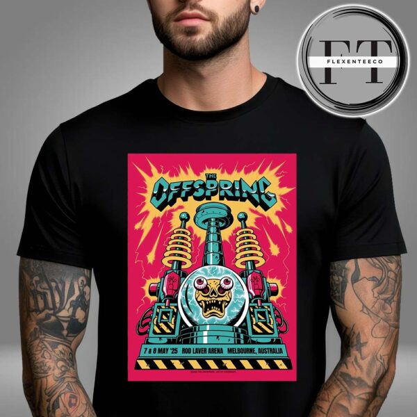 The Offspring At Rod Laver Arena In Melbourne Australia On May 7-8 2025 Unisex T-Shirt