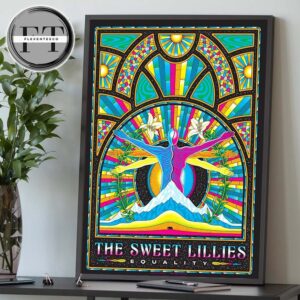 The Sweet Lillies Poster Album Cover For Equality 2025 Home Decor Poster Canvas