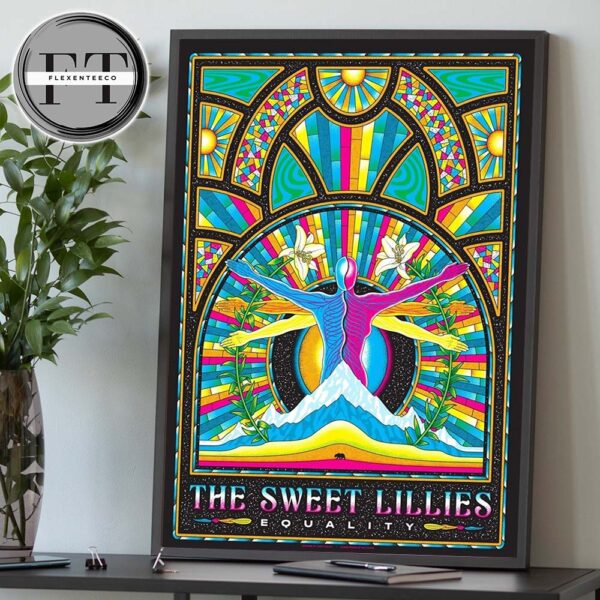 The Sweet Lillies Poster Album Cover For Equality 2025 Home Decor Poster Canvas