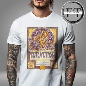 The Weaving Little Event Poster At A Mill Artist Lofts In Minneapolis Minnesota On May 10 2025 Unisex T-Shirt