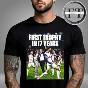 Tottenham Hotspur Clinches 2025 UEFA Europa League Their First Major Silverware Since 2008 Unisex T-Shirt