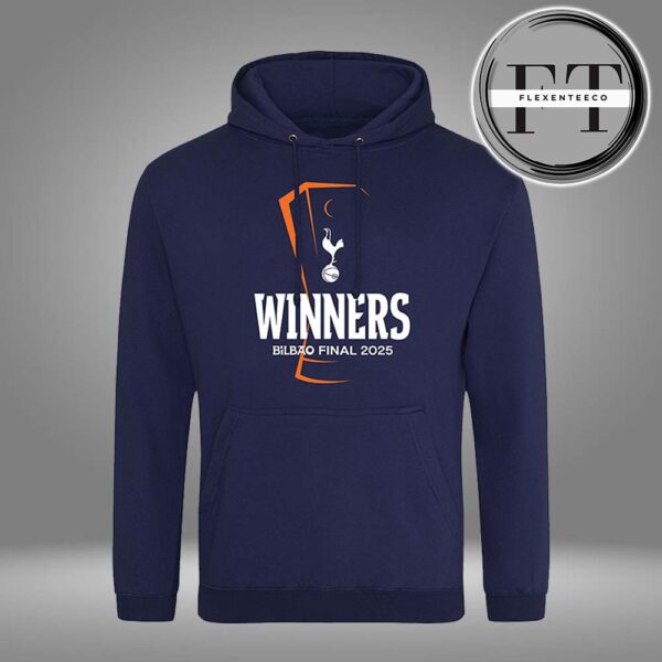 Tottenham Hotspur Europa League 2025 Winners Hoodie Shirt