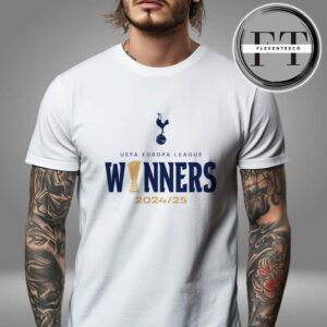 Tottenham Hotspur Europa League 2025 Winners Unisex T-Shirt
