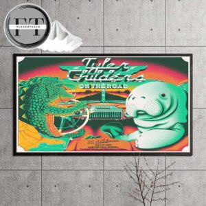 Tyler Childers On The Road Tour At VyStar Veterans Memorial Arena In Jacksonville Florida On May 29 2025 Home Decor Poster Canvas
