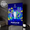 Inter Milan Road To Munich 2025 UEFA Champions League Home Decor Poster Canvas