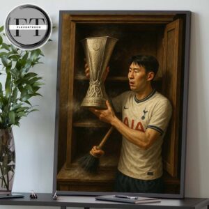 UEFA Europa League Champions 2025 Is The Tottenham Hotspur Fan Art Home Decor Poster Canvas