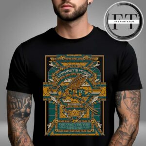 Umphrey’s Mcgee Cruising Altitude Tour 2025 Schedule Poster Art Unisex T-Shirt