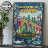Widespread Panic Show At Allianz Amphitheater In Riverfront Richmond VA On  September 12-13 2025 Home Decor Poster Canvas