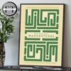 Wilco At Chastain Park Amphitheatre In Atlanta GA On May 10 2025 Home Decor Poster Canvas