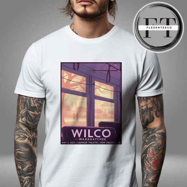 Wilco At Saenger Theater In New Orleans LA On May 3 2025 Unisex T-Shirt