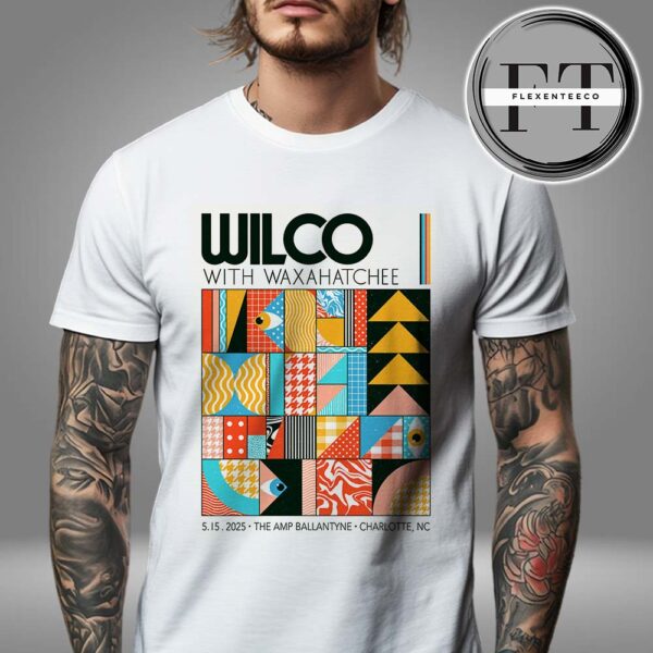 Wilco At The Amp Ballantyne PGA In Charlotte NC On 15 May 2025 Unisex T-Shirt