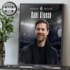 Xabi Alonso Welcome To Real Madrid As New Head Coach Home Decor Poster Canvas