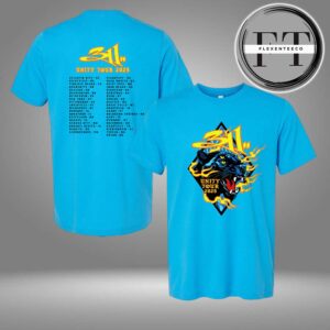 311 Band Unity Tour 2025 Panther Two Sided Unisex T-Shirt