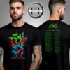 311 Band Unity Tour 2025 Peace Splatter Two Sided Unisex T-Shirt