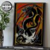 A Perfect Circle Sessanta V2.0 At Cascades Amphitheater In Riogefield Washington On Jun 6 2025 Dragon Design Home Decor Poster Canvas