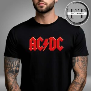 AC DC Classic Logo PWR UP Tour T-Shirt Unisex T-Shirt