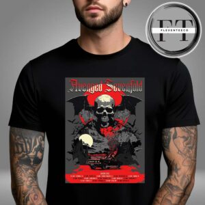 Avenged Sevenfold Europe 2025 Tour Schedule Unisex T-Shirt