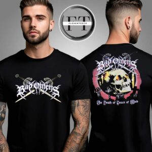Bad Omens Skull And Candles Official Tee Two Sided Unisex T-Shirt