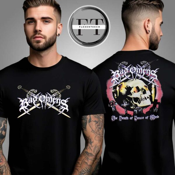 Bad Omens Skull And Candles Official Tee Two Sided Unisex T-Shirt