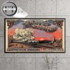 Billy Strings 2025 Tour At Chaifetz Arena In St.Louis MO On June 13-14 2025 Home Decor Poster Canvas