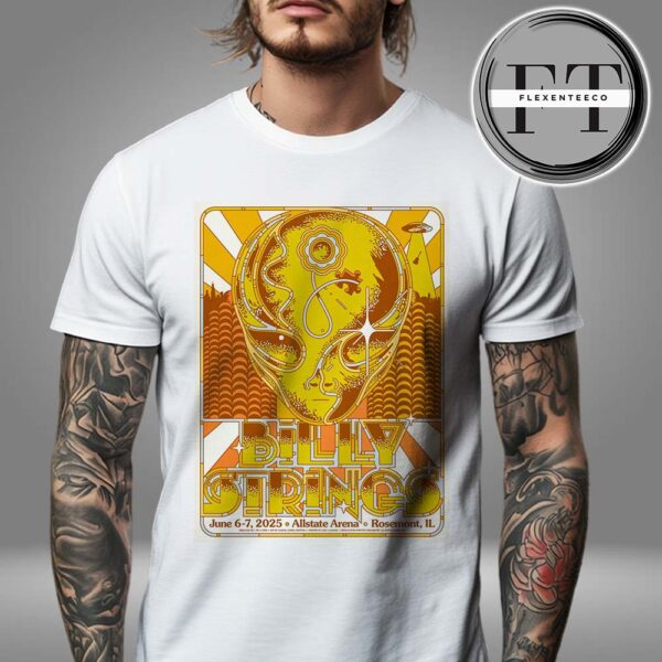 Billy Strings At Allstate Arena In Rosemont IL On June 6-7 2025 Unisex T-Shirt