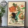 Billy Strings Night 1 At Chaifetz Arena In St.Louis Missourii On June 13 2025 Home Decor Poster Canvas