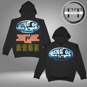 Brandon Lake KOH Chrome Tour Two Sided HoodieShirt