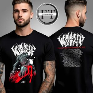 Bullet For My Valentine The Poisoned Ascendancy Tour Through The Door Two Sided Unisex T-Shirt