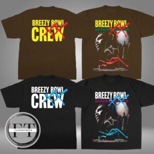 Chris Brown Breezy Bowl XX Crew SS Two Sided Unisex T-Shirt