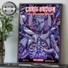Chris Brown Breezy Bowl XX Stadium World Tour At Johan Cruyff Arena In Amsterdam On June 8 2025 Home Decor Poster Canvas