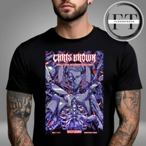 Chris Brown Breezy Bowl XX Stadium World Tour At Johan Cruyff Arena In Amsterdam On June 8 2025 Unisex T-Shirt