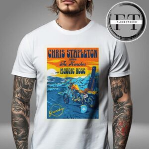Chris Stapleton Music Show In Greensboro North Caralina On June 18 2025 Unsiex T-Shirt